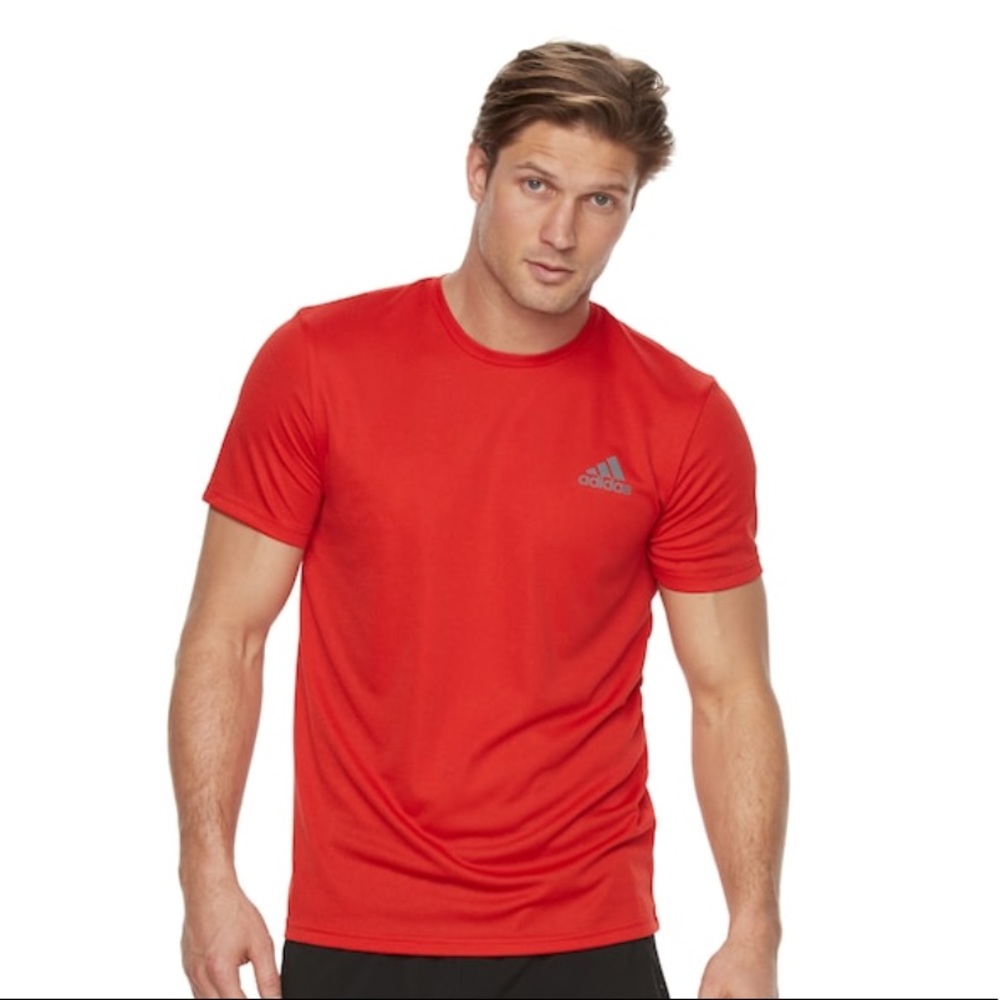 Adidas lightweight mens workout t shirt